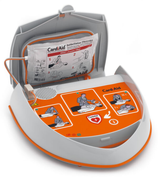 CardiAid semi-automatic defibrillator